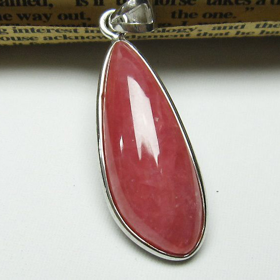 インカローズ ロードクロサイト ペンダント [T117-1949]