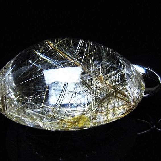 プラチナ入水晶 ペンダント [T12-1874]