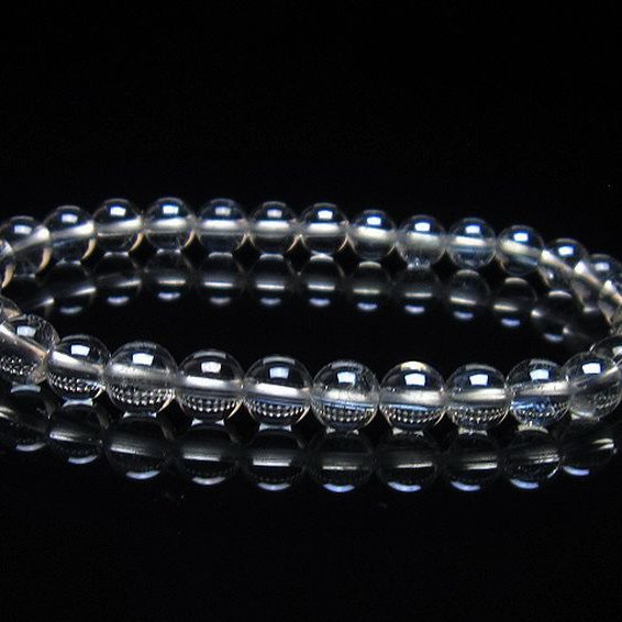 レインボーオーラ水晶 ブレスレット 6mm [T125-6406]