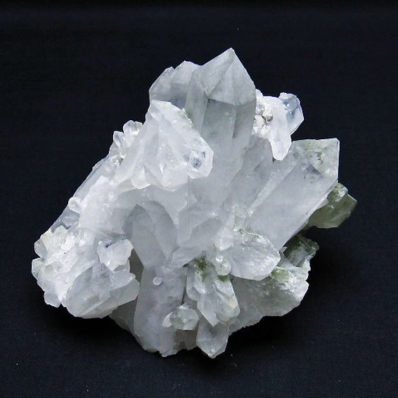 グリーンファントムクォーツ　クラスター アメリカ産 [T126-7797]