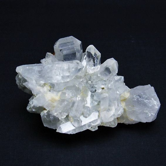 グリーンファントムクォーツ　クラスター アメリカ産 [t126-7820]