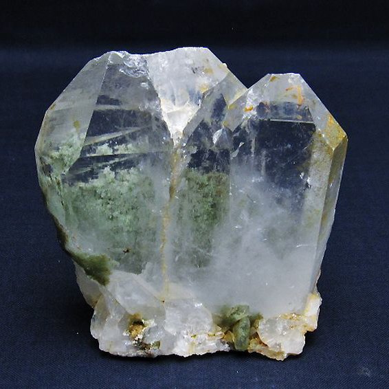 グリーンファントムクォーツ　クラスター アメリカ産 [T126-7822]