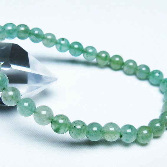 インド翡翠 ブレスレット 6mm [t127-11397]