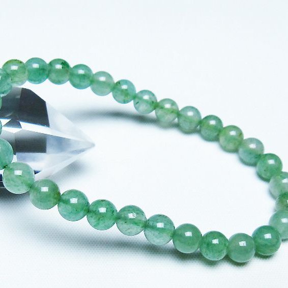 インド翡翠 ブレスレット 6mm [t127-11398]