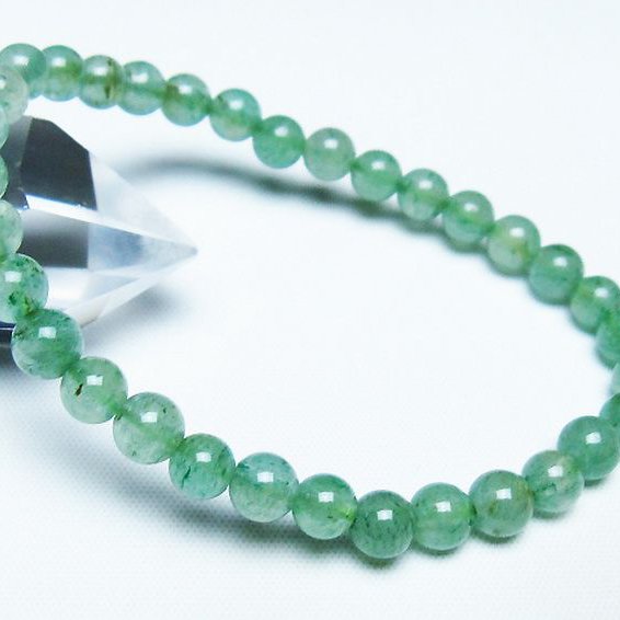 インド翡翠 ブレスレット 6mm [T127-11407]