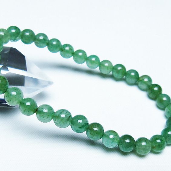 インド翡翠 ブレスレット 6mm [t127-11456]