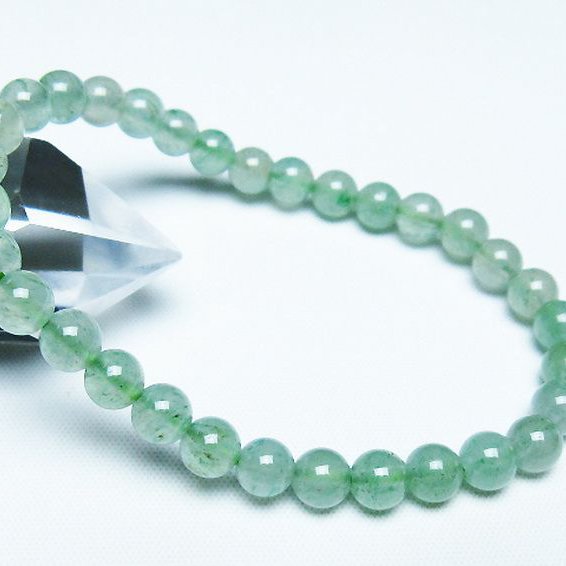 インド翡翠 ブレスレット 6mm [t127-11503]