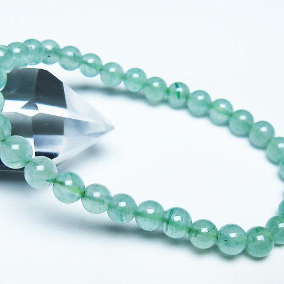 インド翡翠 ブレスレット 6mm [T127-11511]