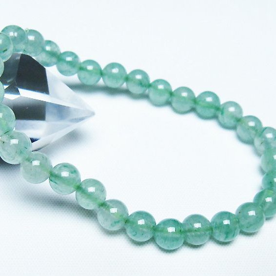 インド翡翠 ブレスレット 6mm [t127-11516]