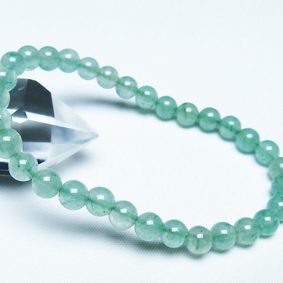 インド翡翠 ブレスレット 6mm [t127-11539]