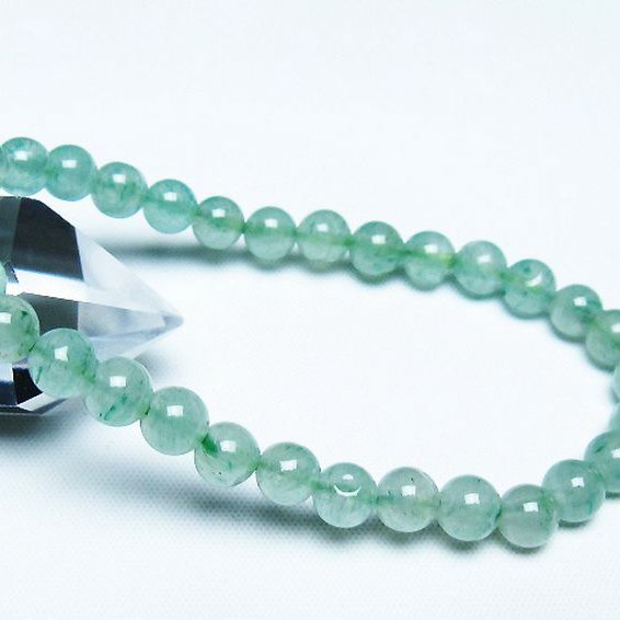 インド翡翠 ブレスレット 6mm [T127-11559]