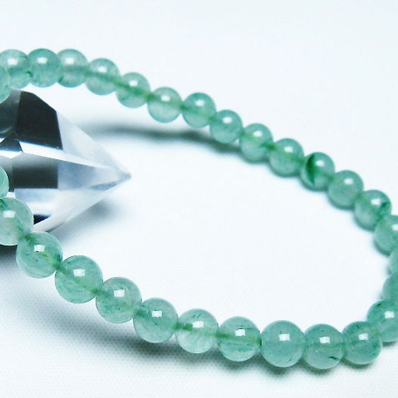 インド翡翠 ブレスレット 6mm [T127-11565]