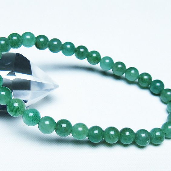 インド翡翠 ブレスレット 6mm [T127-11572]