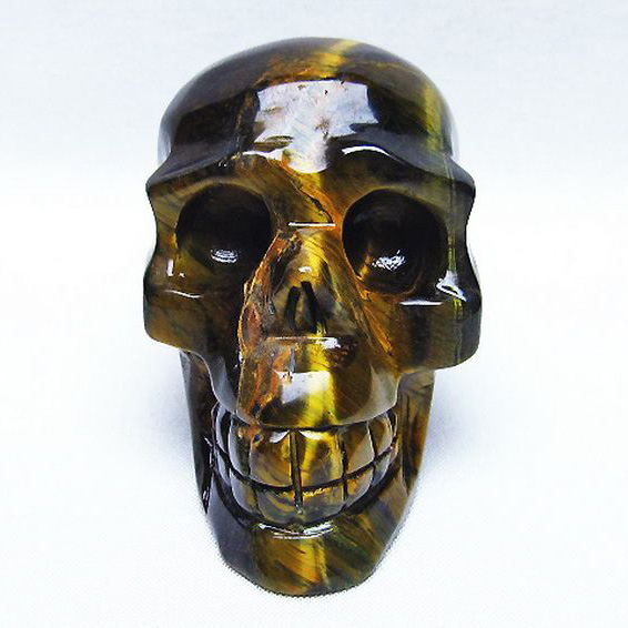 タイガーアイ ドクロ[T130-1714]