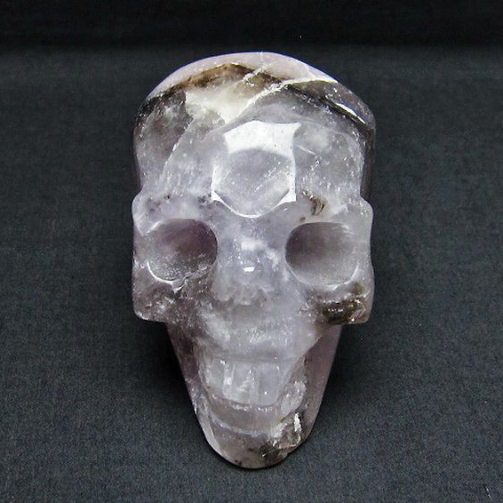 アメジスト ドクロ[T130-2109]