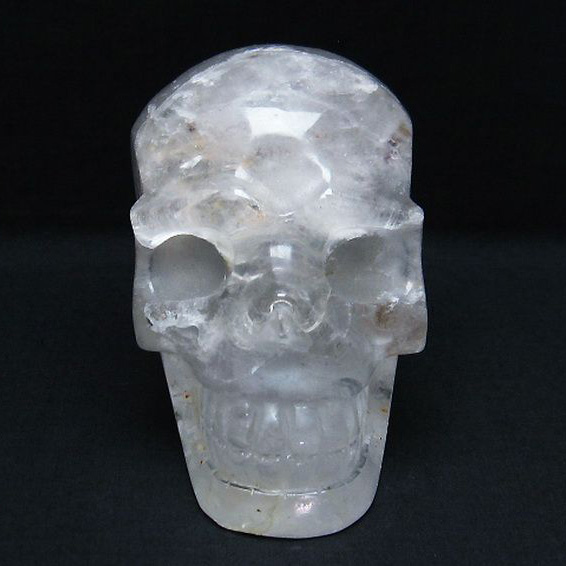 1.2Kg ヒマラヤ水晶 ドクロ[T130-2123]