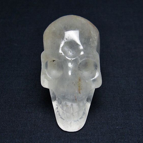 ヒマラヤ水晶 ドクロ[T130-2133]