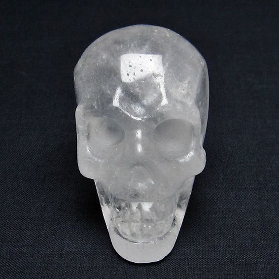 ヒマラヤ水晶 ドクロ[T130-2135]