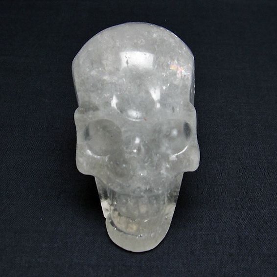 ヒマラヤ水晶 ドクロ[T130-2152]