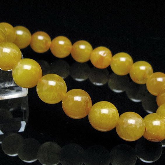 金針ルチル水晶 ブレスレット 10mm [t132-15915]