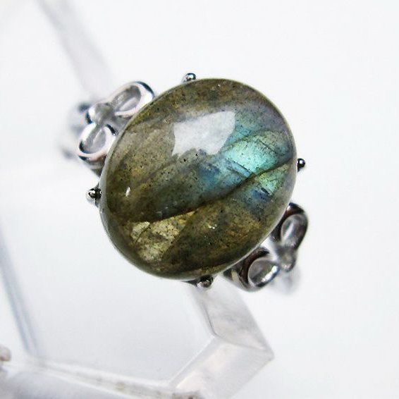 ラブラドライト指輪(15号)