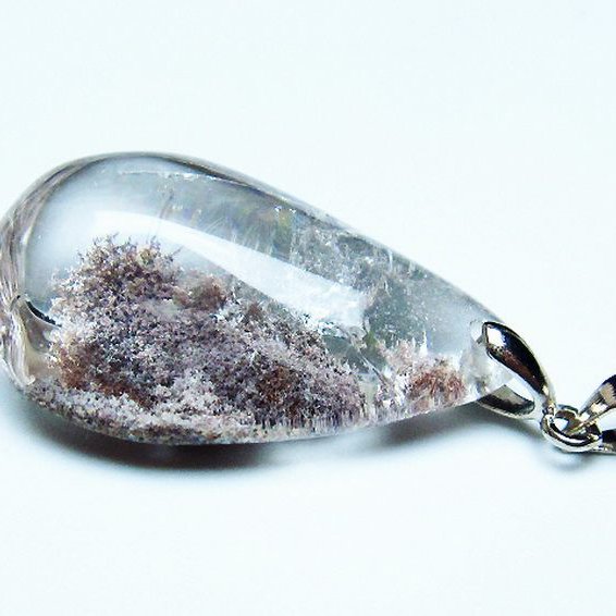 ガーデン水晶 ペンダント [T136-4327]