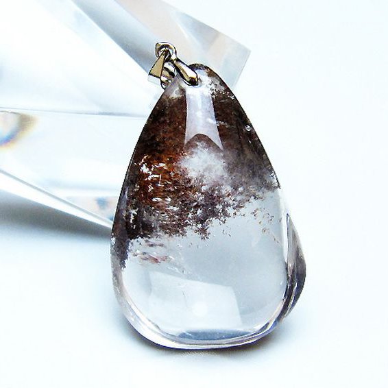 ガーデン水晶 ペンダント [t136-4459]