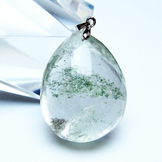 ガーデン水晶 ペンダント [t136-4534]