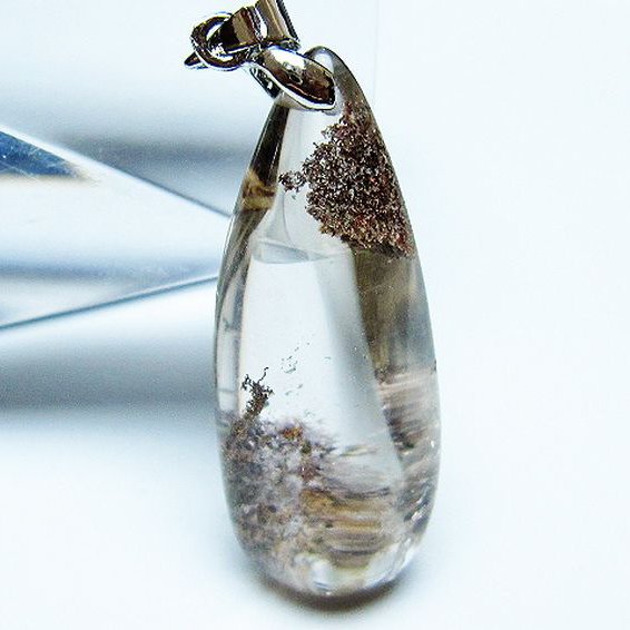 ガーデン水晶 ペンダント [t136-4619]