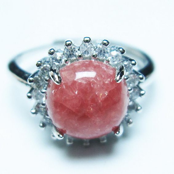 インカローズ ロードクロサイト 指輪 (17号)[T137-2887]