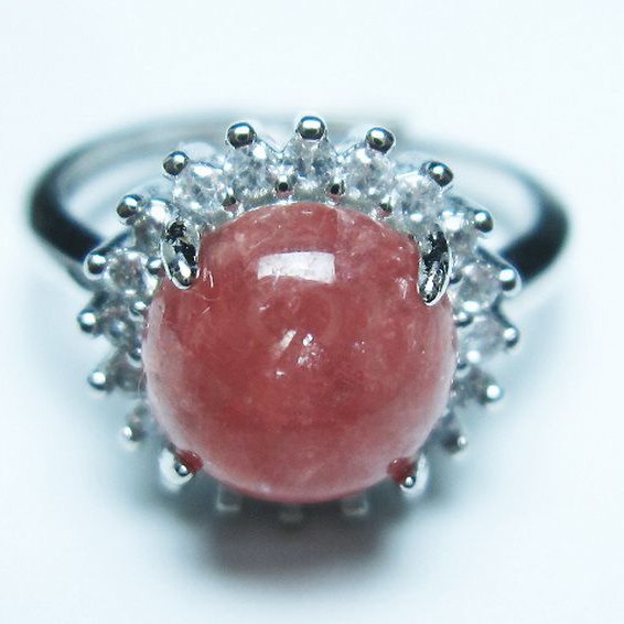 インカローズ ロードクロサイト 指輪 (17号)[T137-2956]