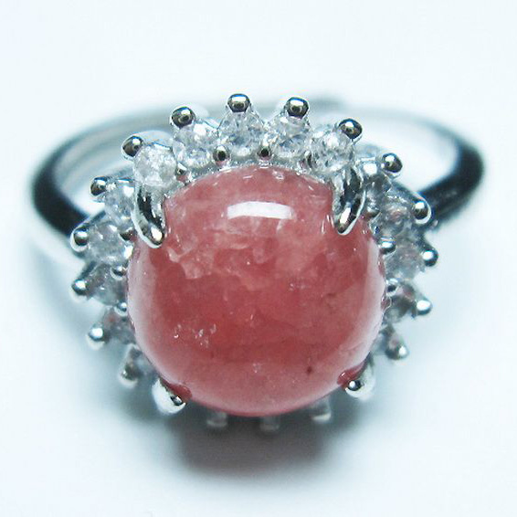 インカローズ ロードクロサイト 指輪 (17号)[T137-2971]