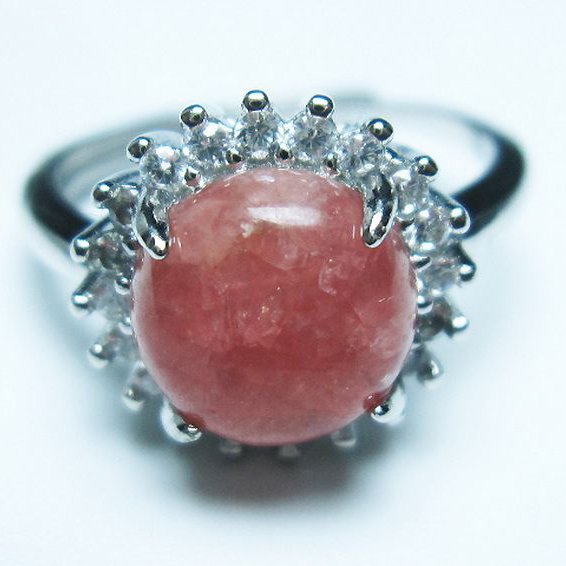 インカローズ ロードクロサイト 指輪 (17号)[T137-2995]