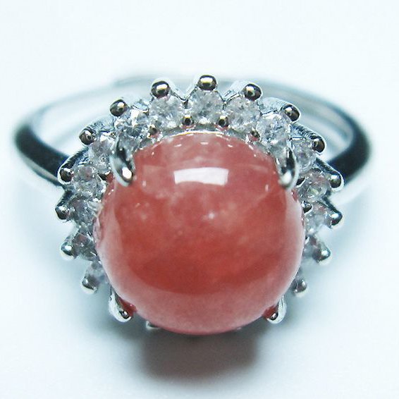 インカローズ ロードクロサイト 指輪 (17号)[T137-2998]