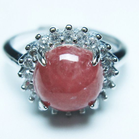 インカローズ ロードクロサイト 指輪 (17号)[T137-3011]