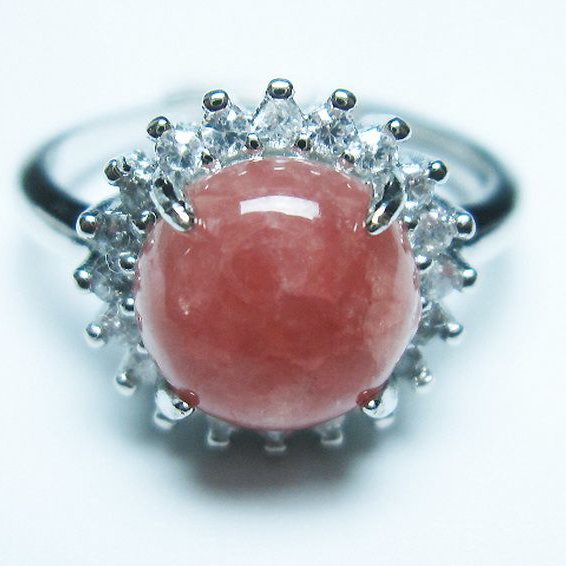 インカローズ ロードクロサイト 指輪 (18号)[t137-3027]