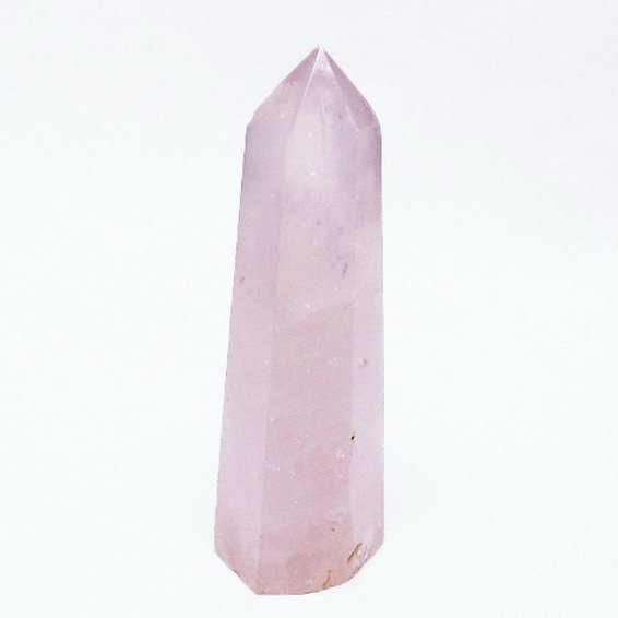 ローズクォーツ 六角柱[T138-6225]