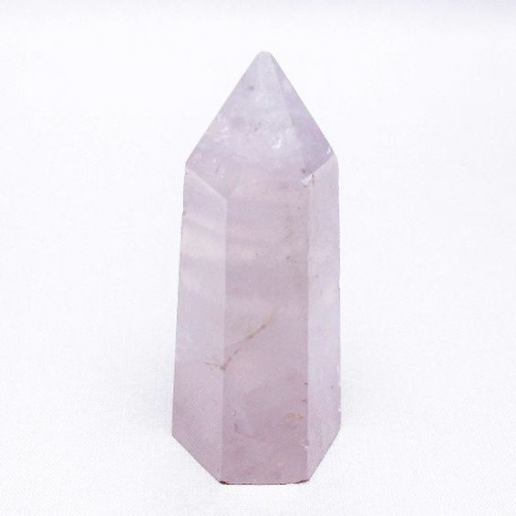 ローズクォーツ 六角柱[T138-6244]