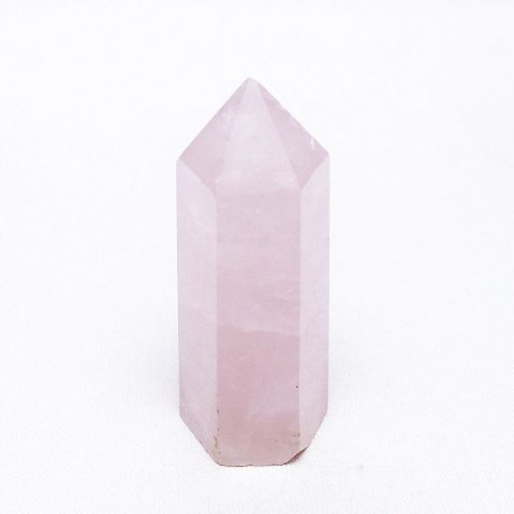 ローズクォーツ 六角柱 [t138-6264]