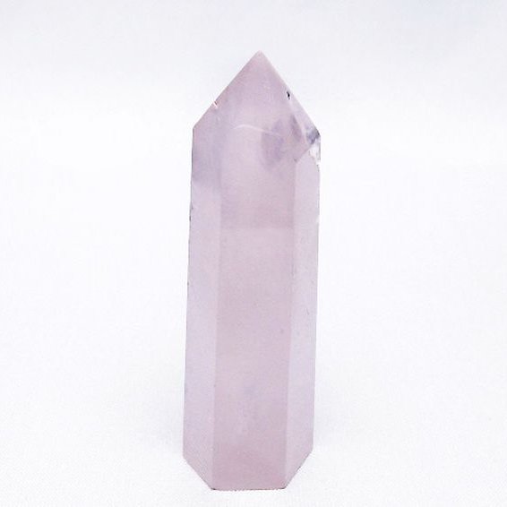 ローズクォーツ 六角柱 [t138-6282]