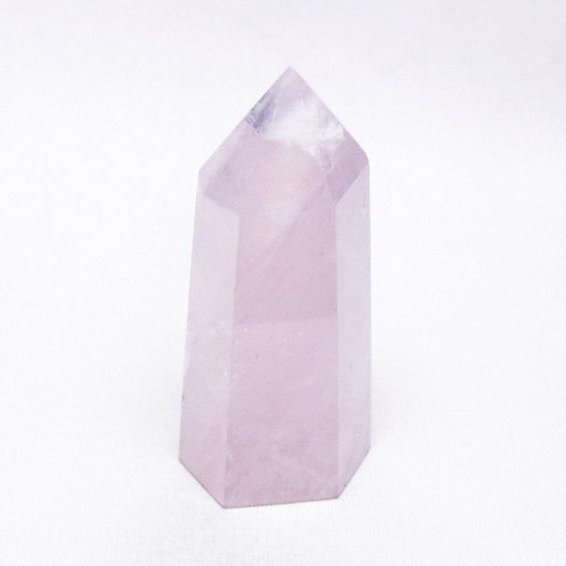 ローズクォーツ 六角柱[T138-6349]