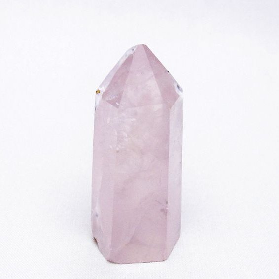 ローズクォーツ 六角柱[T138-6354]