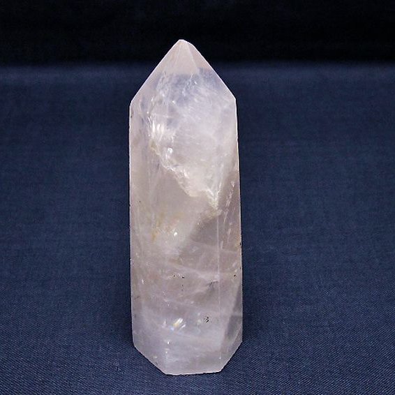 ローズクォーツ 六角柱[t138-6415]