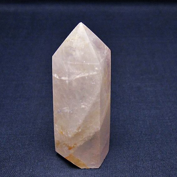 ローズクォーツ 六角柱[T138-6441]