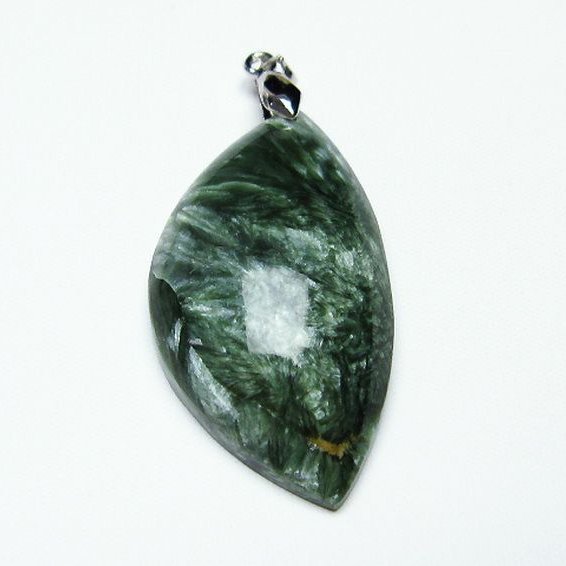 セラフィナイト ペンダント [T14-3283]