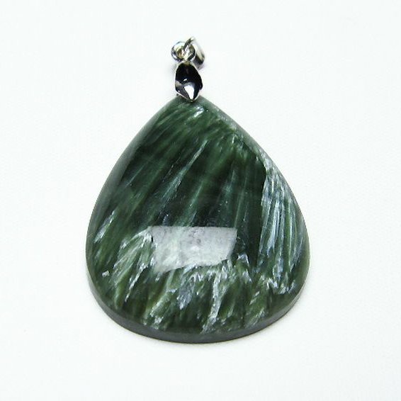 セラフィナイト ペンダント [t14-3356]