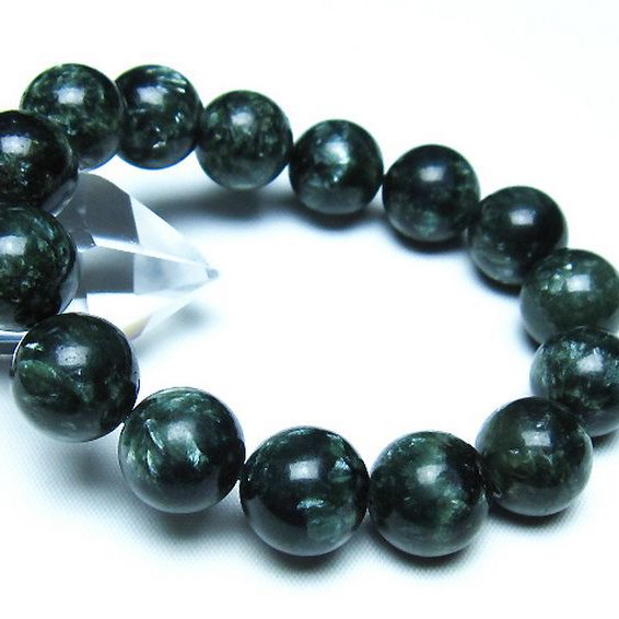 セラフィナイト ブレスレット 14mm [t14-3534]