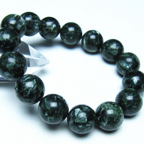 セラフィナイト ブレスレット 14mm [t14-3535]