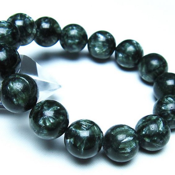 セラフィナイト ブレスレット 14mm [t14-3542]