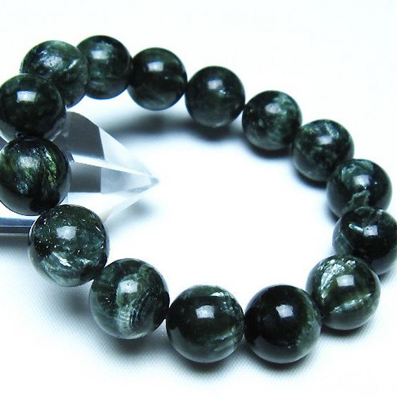 セラフィナイト ブレスレット 13mm [t14-3543]